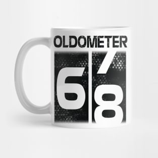 Oldometer Happy Birthday 68 Years Old Was Born In 1952 To Me You Papa Dad Mom Brother Son Husband Mug